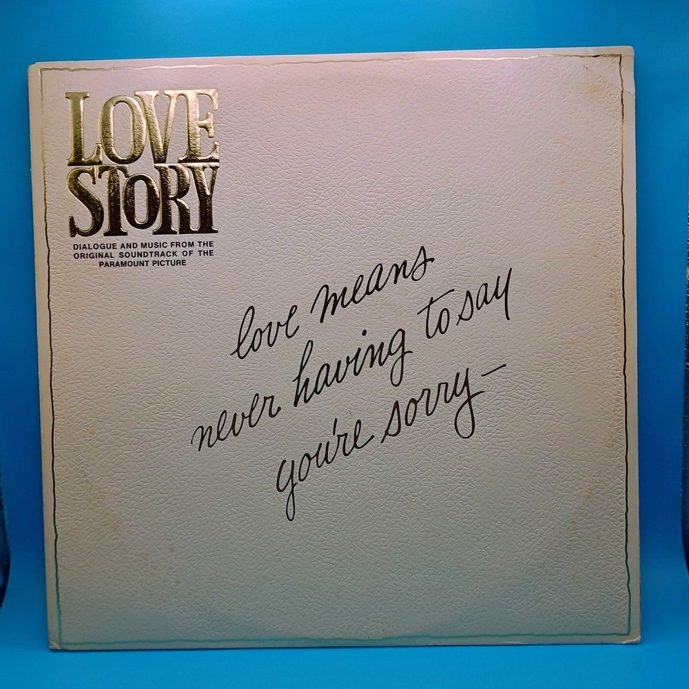 Love Story Movie Soundtrack Vinyl LP Paramount PAS 7000 Francis Lai 1970 2LP